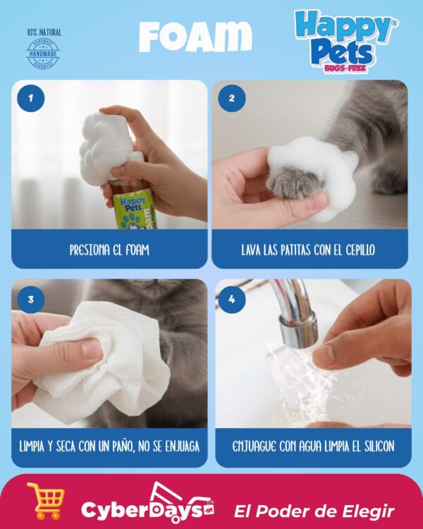Foam Limpia Patitas + Refill🐾 - Image 2