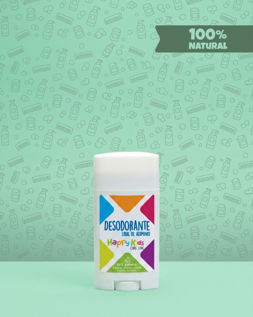 Desodorante natural en barra para niños Happy Kids