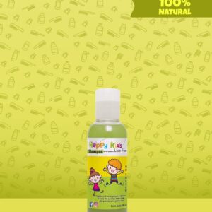 Shampoo antipiojos natural para niños Happy Kids, presentación 120 ml