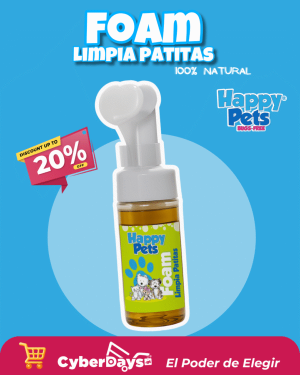 Foam Limpia Patitas + Refill🐾