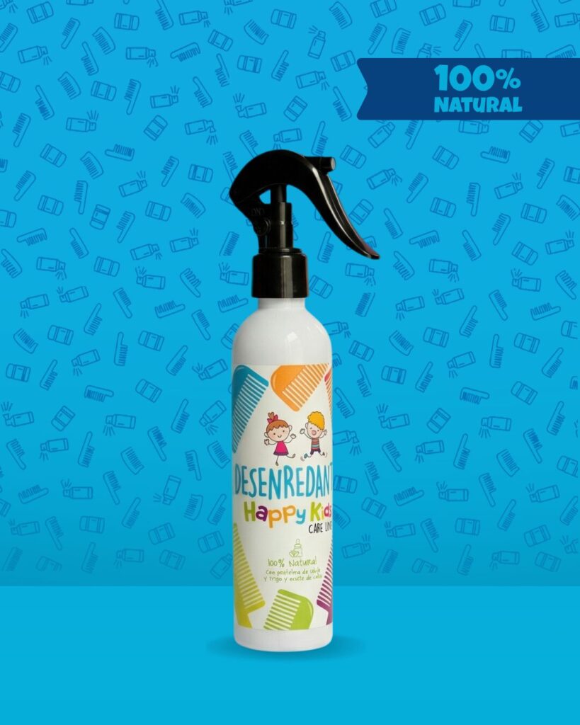 Spray desenredante natural para niños Happy Kids