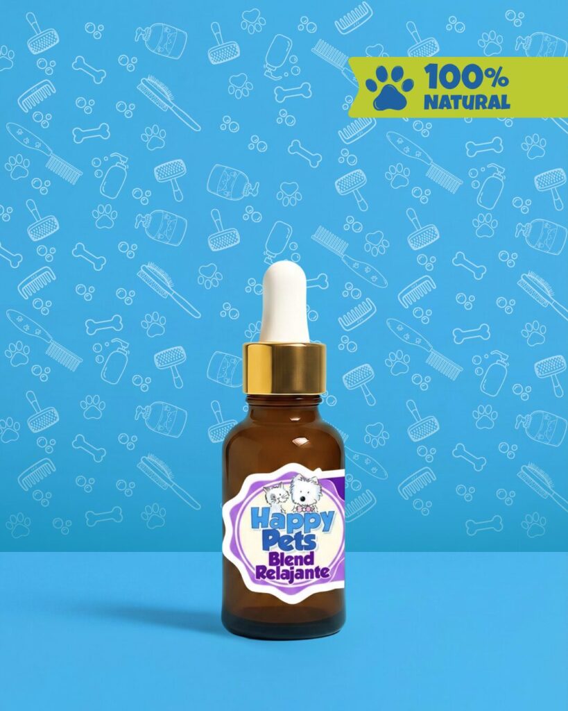 Gotas calmantes para perros y gatos Happy Pets, Relax Blend