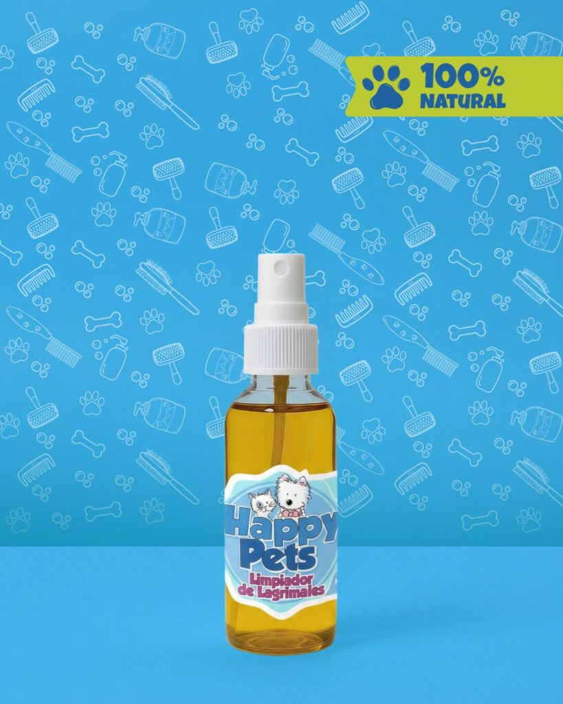 Limpiador de lagrimales para perros y gatos Happy Pets