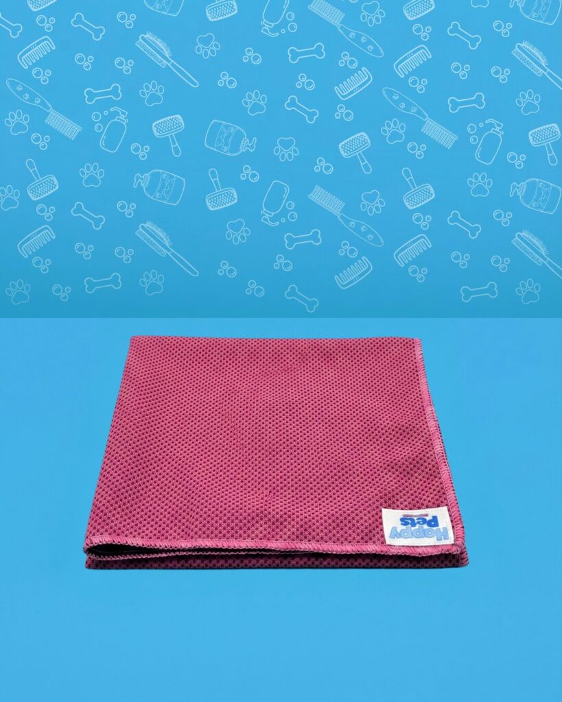 Toallas refrescantes para perros Happy Pets, color rosa