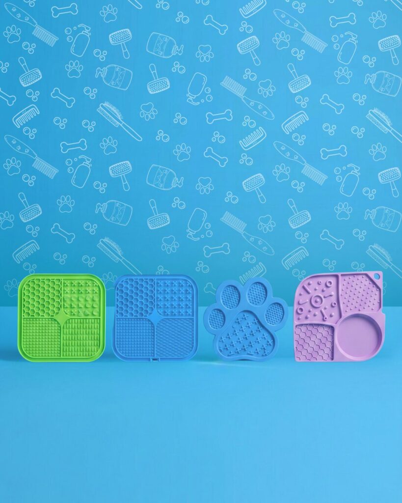 Tapetes de silicón para perros y gatos Happy Pets en varios colores